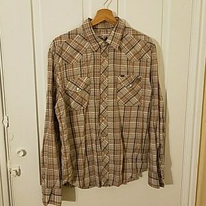 Tao's Western plaid shirt